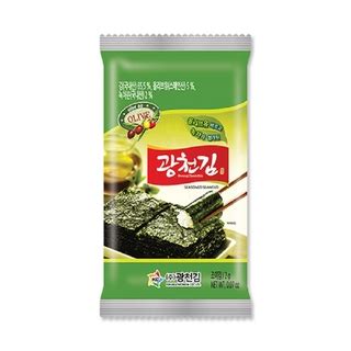 Kwangcheon Kim Seasoned Seaweed In Olive Oil Roasted Nori Laver Gx