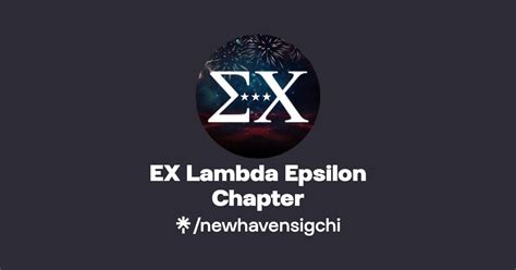 EX Lambda Epsilon Chapter Instagram Linktree