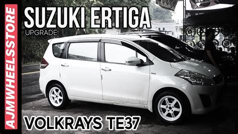 Modifikasi Suzuki Ertiga Velg Volkrays Te Ajmwheelsstore Youtube