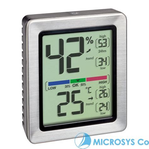 Digital Thermo Hygrometer EXACTO Kat 30 5047 54 TFA BG Microsys