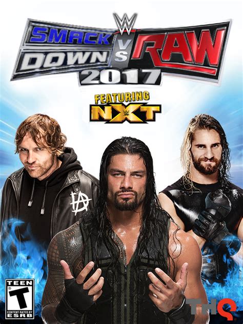 Wwe Smackdown Vs Raw 2017 Cover 1 By Lastbreathgfx On Deviantart