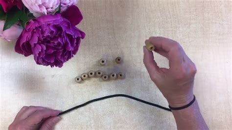 Primary Math String Bead 1 How To Make Your String Bead Youtube