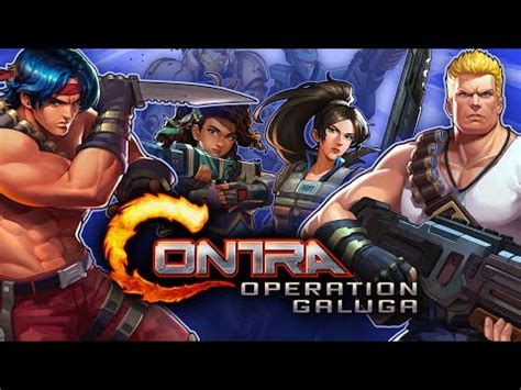 Contra Operation Galuga Character Trailer YouTube