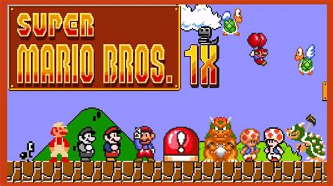 SUPER MARIO BROS 1X vídeo remake Extra parte 3 Final YouTube