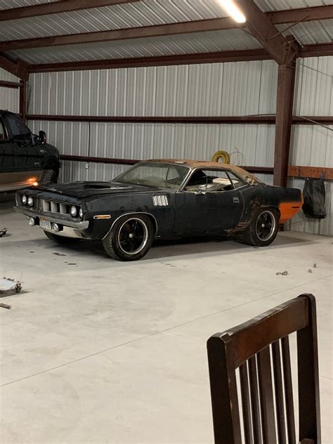 Tim S Plymouth Cuda Holley My Garage