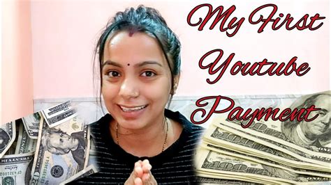 My First Youtube Payment 💸💰 My Youtube Journey Youtubeearning