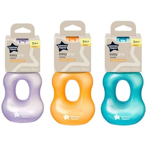 Tommee Tippee Easy Grip Bottle With Medium Flow Teat M Ml Shopee