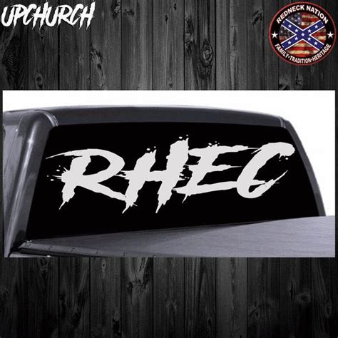 RHEC Windshield Decal RHECWS 2 Etsy