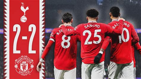 A Point On The Road Tottenham 2 2 Manchester United Highlights