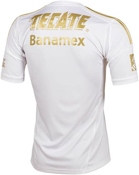 White Gold Adidas Tigres Uanl Third Kit Footy Headlines