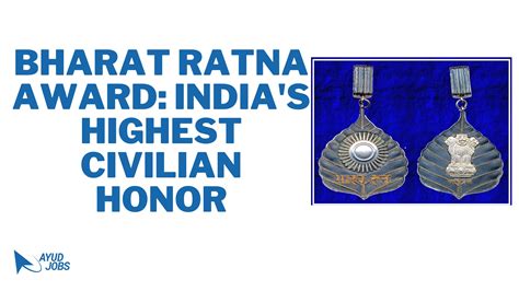 Explore the Bharat Ratna Award: India's Highest Civilian Honor - Ayud Blog