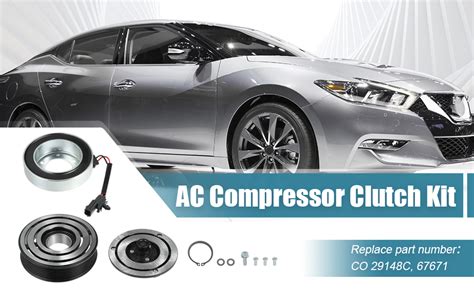 X AUTOHAUX AC Compressor Clutch Replace CO 29148C For Infiniti JX35