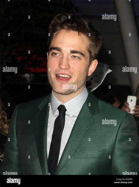 Robert Pattinson At The Premiere Of The Twilight Saga Breaking Dawn