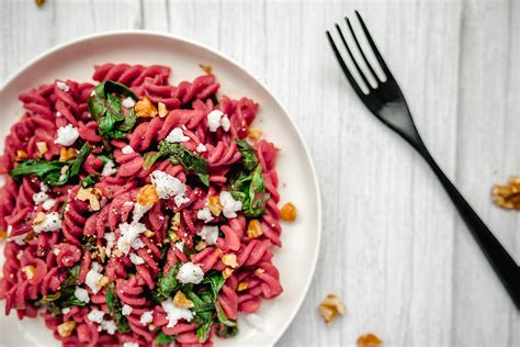 Vegan Beetroot Pasta Josie Walshaw