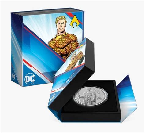 Niue Classic Superheroes Aquaman Oz Silver Proof Coin