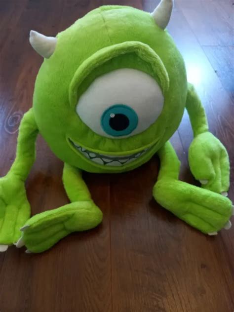 Disney Pixar Monsters Inc University Mike Wazowski Soft Toy £499 Picclick Uk