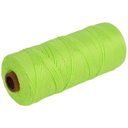 Cordeau de maçon vert fluo Ø 1 5 mm 200 m AVR TOOLS