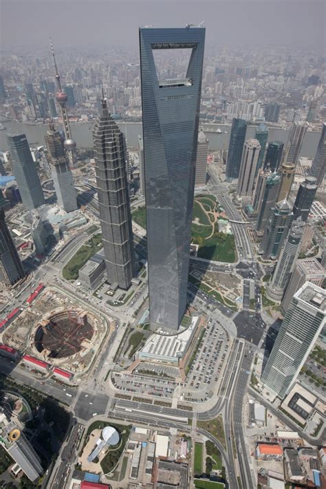 Shanghai World Financial Center The Tallest Tower With A Hole In The