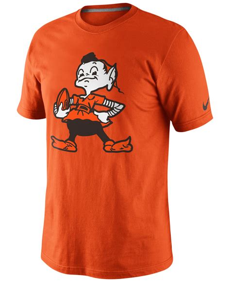 Lyst Nike Mens Cleveland Browns Retro Oversized Logo T Shirt In