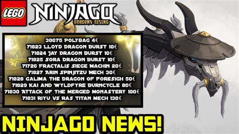 Set List And Egalt Concept Art Ninjago Dragons Rising News