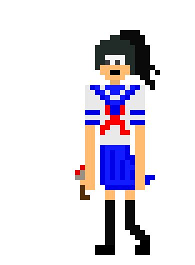 Yandere Simulator Pixel Art Maker