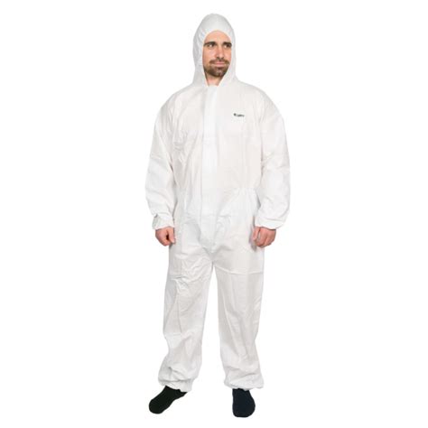 Hi Calibre Microporous Disposable Coveralls Type 5 And 6 White