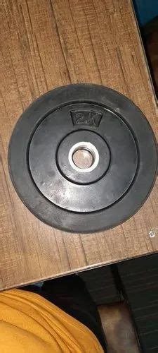 Black Rubber Gym Weight Plates Weight Kg At Rs Kg In Meerut Id