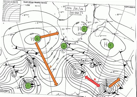 Climatology: Synoptic Chart Basics - practice 1 Diagram | Quizlet