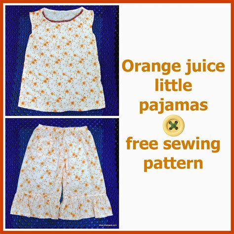 Pajamas Sewing Pattern Free