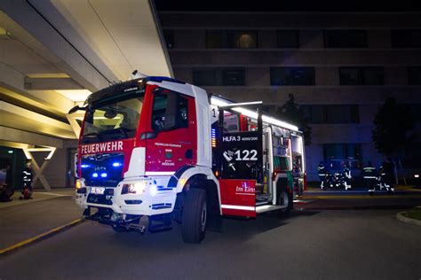 Brand im Landesklinikum Mödling Feuerwehr Objektiv