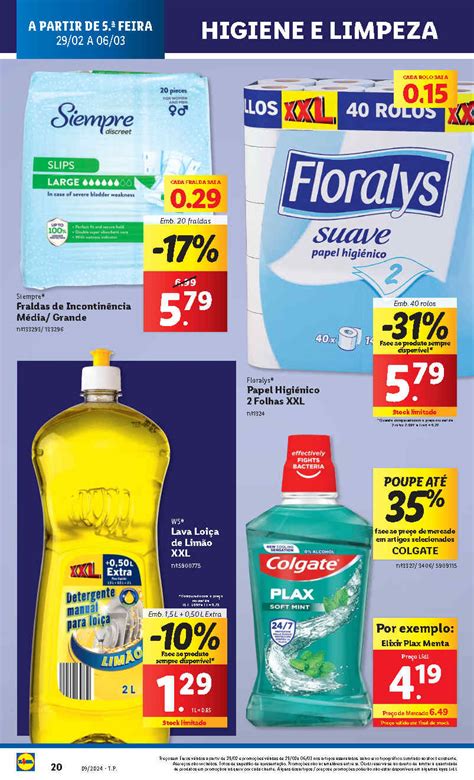 Antevis O Folheto Lidl Higiene E Limpeza Promo Es Fevereiro A