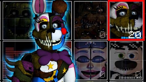 All Bonnies In One Animatronic Abomination Bonnie In Ucn Ucn Mods