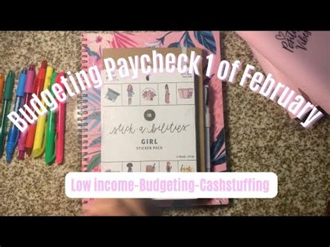 BUDGET WITH ME FEBRUARY PAYCHECK 1 WELCOME TO BOSSY BUDGETS YouTube