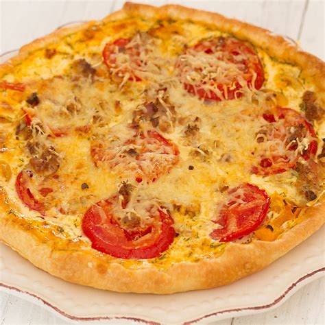 Recette Tarte Thon Tomates Et Moutarde