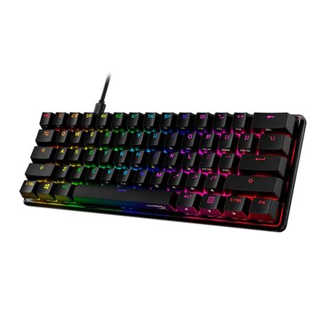 Teclado Mecanico Gamer Hyperx Alloy Origins Rgb Switch Vermelho