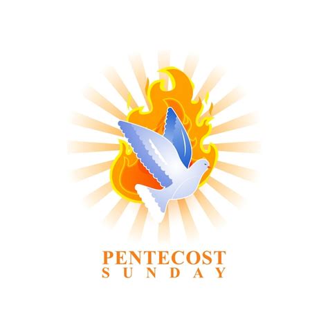 Premium Vector Vector Illustration Concept Of Pentecost Sunday