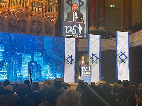 Ejc Delegation At The Th Anniversary Of The First Zionist Congress