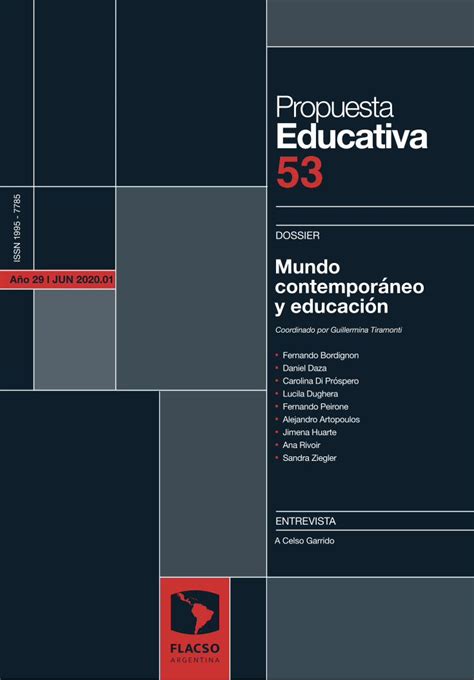 Pdf Propuestaeducativa Flacso Org Arpropuestaeducativa Flacso Org Ar