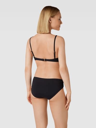 Michael Michael Kors Bikini Oberteil Mit Eingearbeiteten B Geln Black