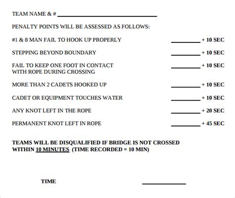 Free Sample Bridge Score Sheets In Pdf