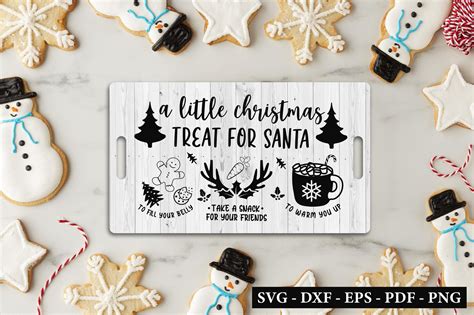 Santa Tray Svg Design Graphic By Beecraftr Creative Fabrica