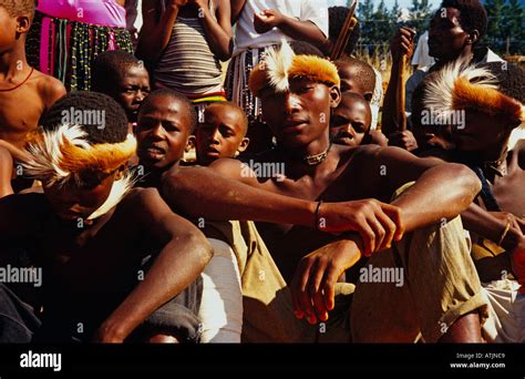 Zulu boys dance costumes hi-res stock photography and images - Alamy