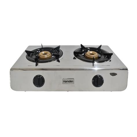 Hamden 2 Burner Ss Gas Stove