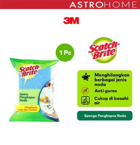 Jual Sabut Spons Magic Penghapus Noda Coretan Scotch Brite M Sponge Id