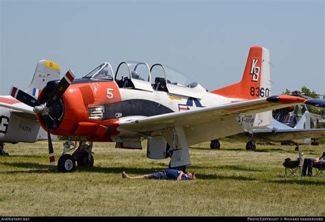 Aircraft Photo Of F AYVF 138360 North American T 28B Trojan USA