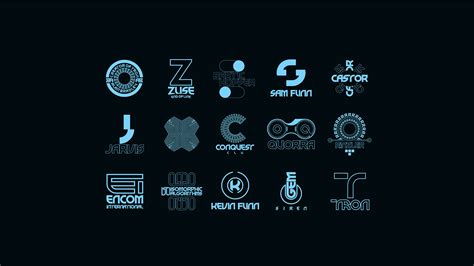 Tron Legacy Logotypes And Symbols Behance