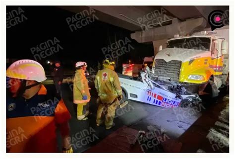 Murieron Dos Personas Durante Choque En La Autopista México Puebla En Cuautlancingo Quedaron