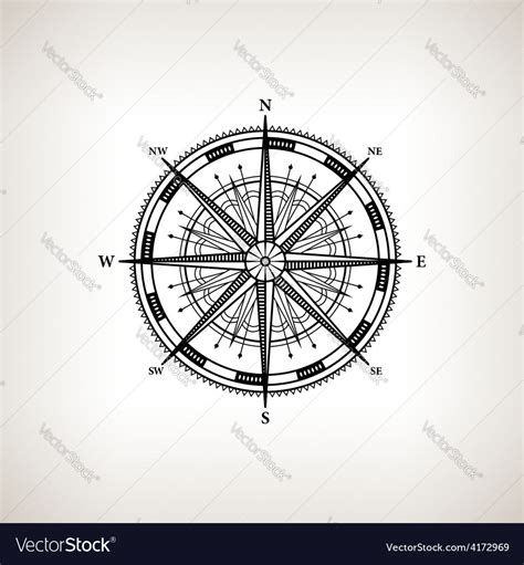 Compass Silhouette