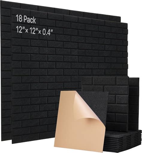 Amazon Soundproof Wall Panels Self Adhesive Acoustic Panels