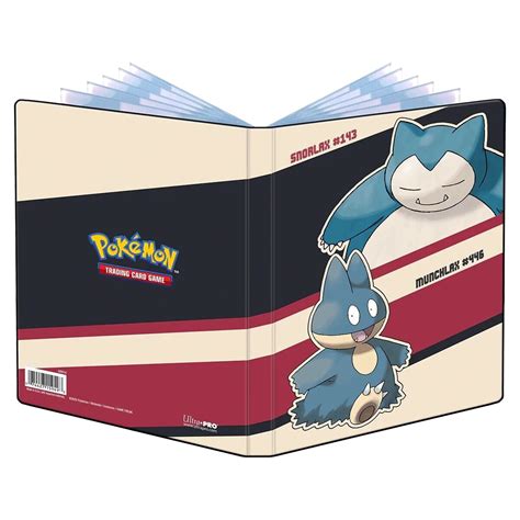 Ultra Pro Pokémon 9 Pocket Full View Pro Binder Snorlax 143 Cardpopusa